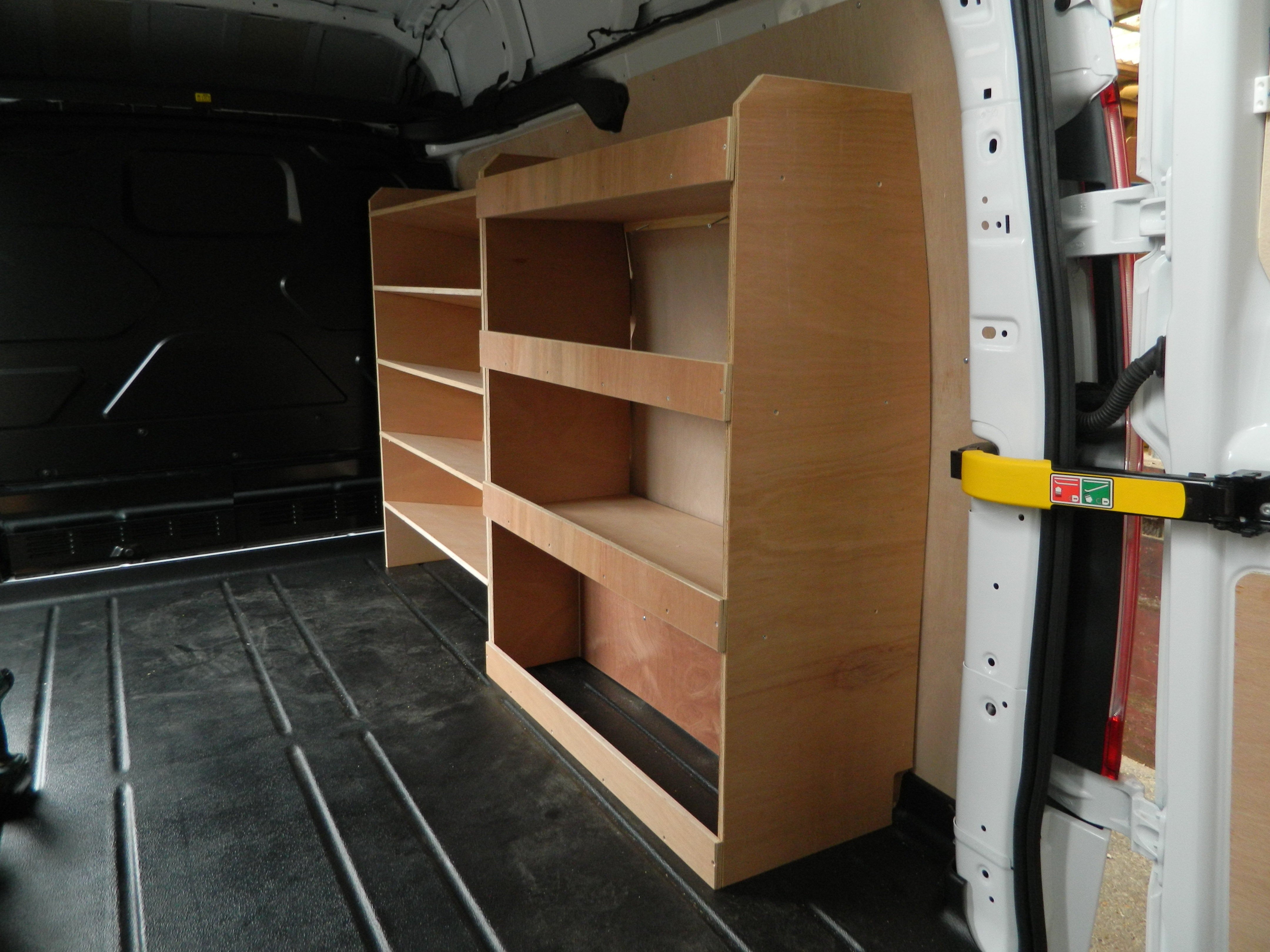 Ford Transit Custom 2023 Onwards L2 Driver Side Double Sloping Open Ra ...