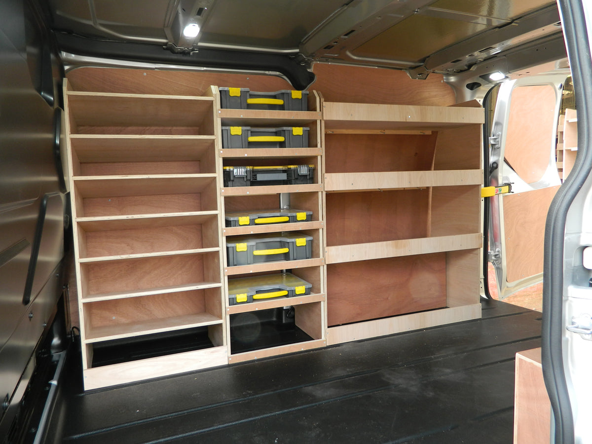 Driver Storage Rack Volkswagen Transporter L1 Driver Side Open Slanted Fatmax Rack, PR876 ...