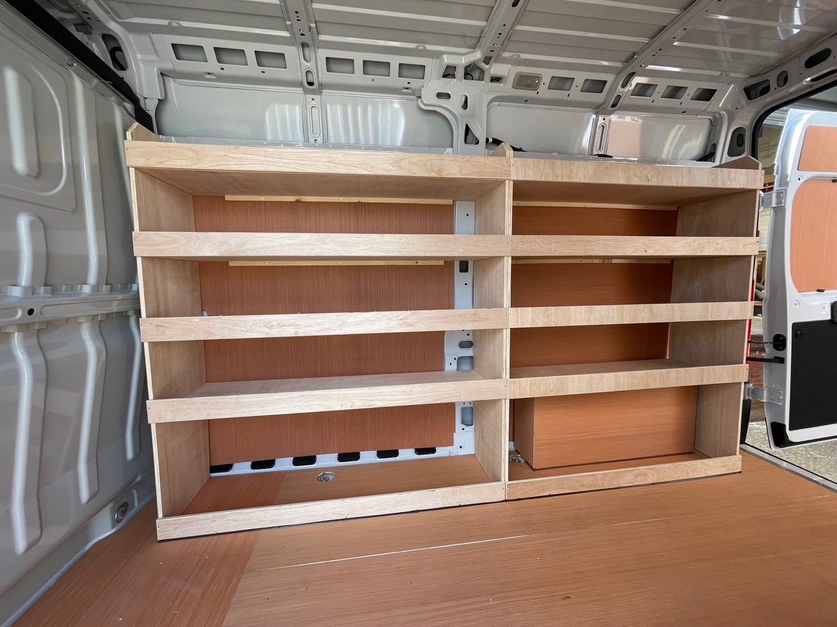 Citroen Relay 2006 Onwards L2 Driver Side Open 4 Shelved Rack, PR400 ...