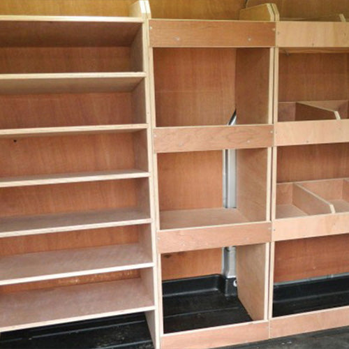Wooden Van Racking – MK PLYLINING