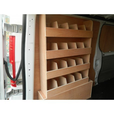 Passenger Side 20 Compartment Ply Racking PR492