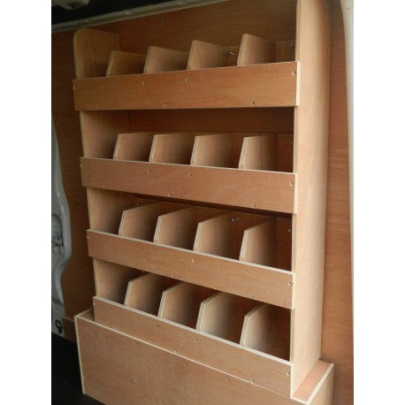 Driver Side 20 Compartment Ply Racking PR495